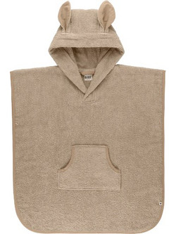 Bibs Kangaroo Vanilla Παιδικό Πόντσο Θαλάσσης Εκρού 56x60cm