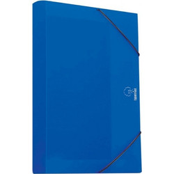 Typotrust Κουτί Μπλε με λάστιχο 25x35 Ράχη 3εκ. (FP35003-03) (TYPFP35003-03)