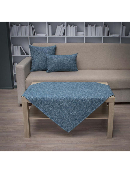 Καρέ 90x90 Cotone Valia 08 Πετρόλ
