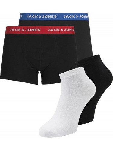 Ανδρικά Μποξεράκια 2 Pack Jack & Jones 12234597 Weekendset Μαύρα