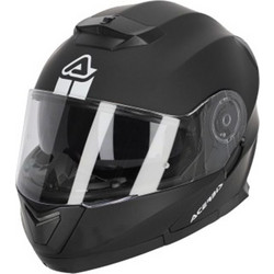 Acerbis Serel Matt Black Κράνος Μηχανής Flip-Up 1550gr