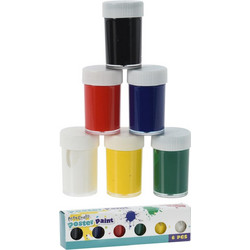 Μπογιά ζωγραφικής σε 6 χρώματα 20ml