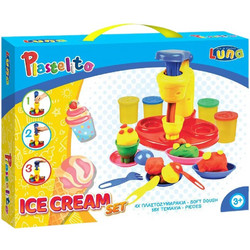 Luna Plastelito Πλαστοζυμαράκια Ice Cream Set