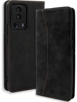 Bodycell Pu Leather Book Black (Xiaomi 13 Lite)