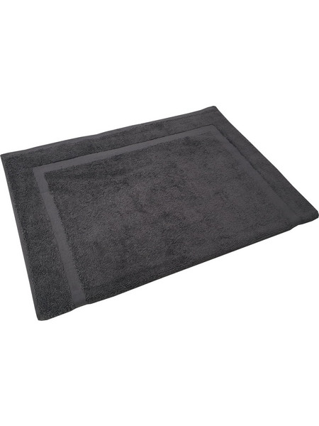 LE BLANC ΤΑΠΕΤΟ ΜΠΑΝΙΟΥ PLAIN LINE COLOR COTTON 100% 700GR 50X75cm GREY NEW - LE BLANC 5201847008910-GN