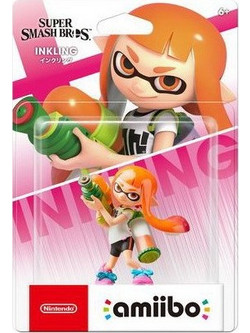 Nintendo Amiibo Super Smash Bros Splatoon Inkling Girl No 64