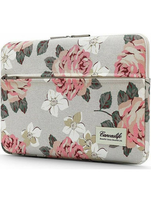 Canvaslife Sleeve MacBook Pro Θήκη Laptop 15" White Rose