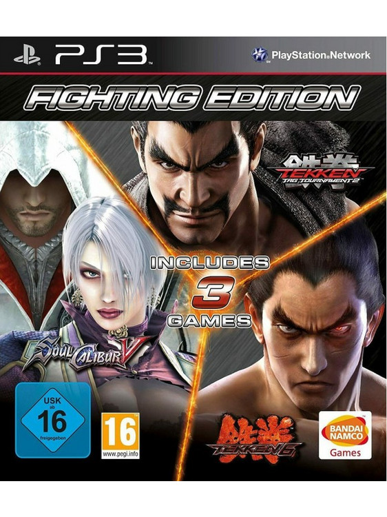 Fighting Edition (Tekken Tag Tournamament 2 & Soul Calibur V & Tekken 6) PS3