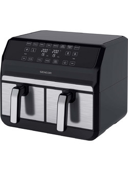 Sencor Vita SFR 9500SS Air Fryer 8lt με Διπλό Κάδο