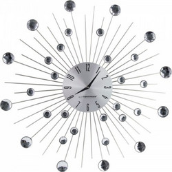 Esperanza EHC002 wall clock Mechanical wall clock Round Stainless steel