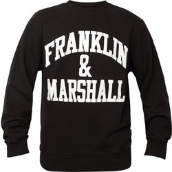 Franklin & Marshall Ανδρικό Φούτερ Fleece Μαύρο JM5009.000.2004P01
