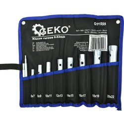 Geko Σετ Σωληνωτά Κλειδιά 6-22mm (10 τεμ) - G11555