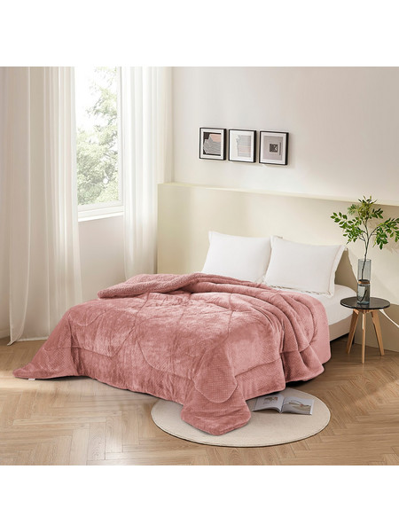 Anna Riska Κουβερτοπάπλωμα Μονό 160x220 Vienna Blush Pink