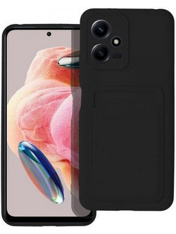 Forcell Card Back Cover Xiaomi Redmi Note 12 5G - Black