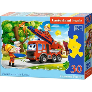 Παιδικό Puzzle Castorland Firefighters To The Rescue 30 Κομμάτια