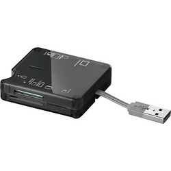 USB 2.0 Multi Card Reader SD-Micro SD Black OTG & USB Aναγνώστης Καρτών
