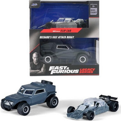 Jada Fast & Furious Flip Car & Deckard's Fast Attack Buggy 253202016