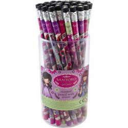 Gorjuss Fiesta Scented Pencil Display (48 in display = 12 x 4 designs)