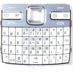 Mobile Phone Keypads Housing with Menu Buttons / Press Keys for Nokia E72(White) (OEM)