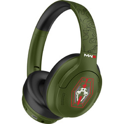 OTL ANC BT 2G MW3 Ενσύρματα & Ασύρματα Bluetooth Ακουστικά Over Ear με Noise Canceling Olive Snake