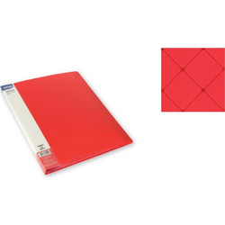 ΝΤΟΣΙΕ ΣΟΥΠΛ ΑΝΑΓΛΥΦΟ 10Φ A4 P.P. SQUARE ΚΟΚΚΙΝΟ Κόκκινο