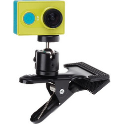 360 Degree Rotation Backpack Hat Clip Fast Clamp Mount for Xiaomi Yi Sport Camera (TMC) (OEM)