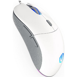 Endorfy GEM Plus Ενσύρματο Gaming Ποντίκι RGB 3000 DPI White