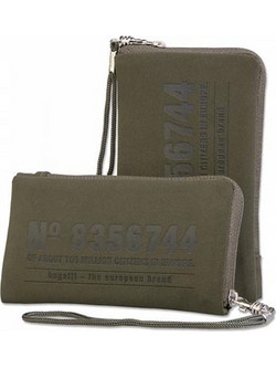 BUGATTI ΘΗΚΗ ΠΟΥΓΚΙ SOFT CASE ST NEOPREN ZIPPER OLIVE M