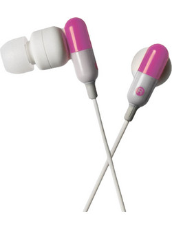 Burn Out BO-074 Ακουστικά Ψείρες In-Ear Ροζ