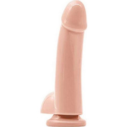 NS Novelties Elements Smooth Ρεαλιστικό Dildo με Βεντούζα & Όρχεις 17cm Flesh