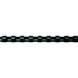 Πλαστικοί Σπείρωματικοί Δακτύλιοι Fellowes 5346907 100 Μονάδες Μαύρο PVC O 14 mm