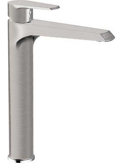 Teorema Velvet Νιπτήρος Επιτραπέζια με Βαλβίδα Clicker Brushed Nickel (Inox) -214111