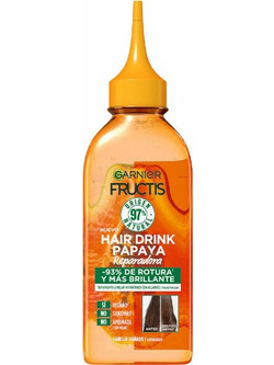 Garnier Fructis Hair Drink Papaya Φυτικό Conditioner για Επανόρθωση για Ταλαιπωρημένα Μαλλιά 200ml