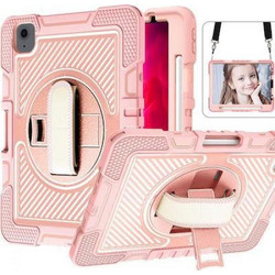 Techsuit StripeShell 360 Pink (iPad Air 10.9" 2020/2022/iPad Pro 11" 2018/2020)