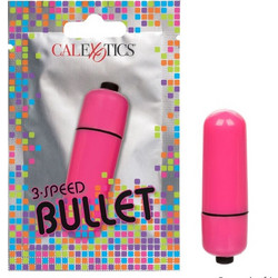 CalExotics 3 Speed Bullet Δονητής Bullet Ροζ