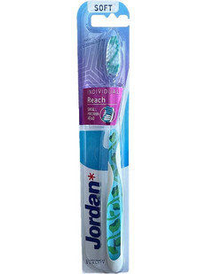 Jordan Individual Reach Soft Oδοντόβουρτσα Πράσινα Φύλλα
