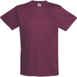 Keya MC150 Ανδρικό T-shirt Κοντομάνικο ΜΠΟΡΝΤΟ