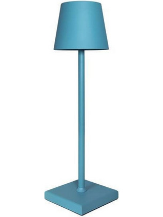 Eurolamp 144-70011 Πορτατίφ Αφής LED με Μπαταρία Μπλε Φ10xΥ38cm