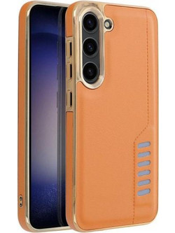 Θήκη κινητού Forcell Milano for Samsung S24 Brown