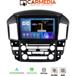 Carmedia CM8095-13 Plus Lexus Rx 300 1998-2003 Ηχοσύστημα Αυτοκινήτου με Οθόνη Αφής & GPS
