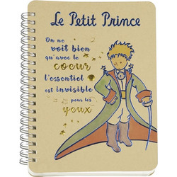 Enesco Σημειωματάριο Σπιράλ 12.5x17.5 Le Petit Prince Cape Epee