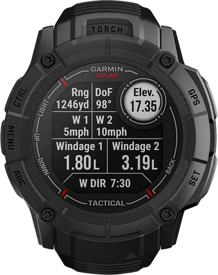 Smartwatch Garmin Instinct 2X Solar Tactical Black