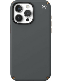 Speck (150576-3212) Iphone 15 Pro Max Magsafe Case, Presidio2 Pro (Charcoal Grey/Cool Bronze/White)