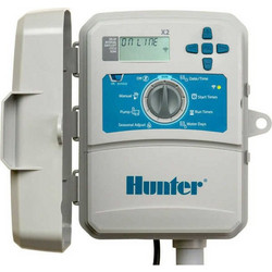 Hunter X2 801-E Outdoor Προγραμματιστής Ποτίσματος Ρεύματος με Wi-Fi 8 Στάσεων
