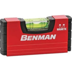 Αλφάδι Αλουμινίου Τσέπης Μαγνητικό 10cm Benman 72874