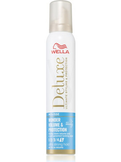 Wella Deluxe Won Volume Protect Αφρός Μαλλιών για Όγκο Δυνατό Κράτημα 200ml