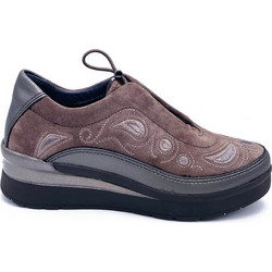 Stonefly Γυναικεία Sneakers Flatforms Καφέ 219980-11F
