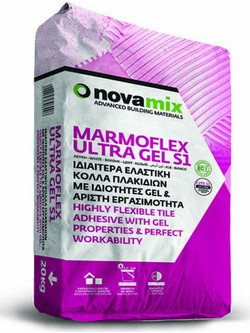 Marmoflex Ultra Gel S1 Κόλλα Πλακιδίων Λευκή 25kg