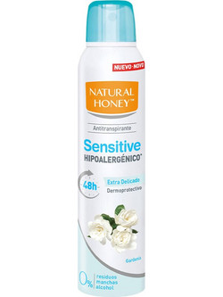 Natural Honey Sensitive Γυναικείο Αποσμητικό Spray 48h Χωρίς Αλουμίνιο 200ml