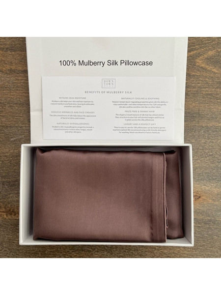 ΜΑΞΙΛΑΡΟΘΗΚΗ 100% MULBERRY SILK 50X76 PURPLE